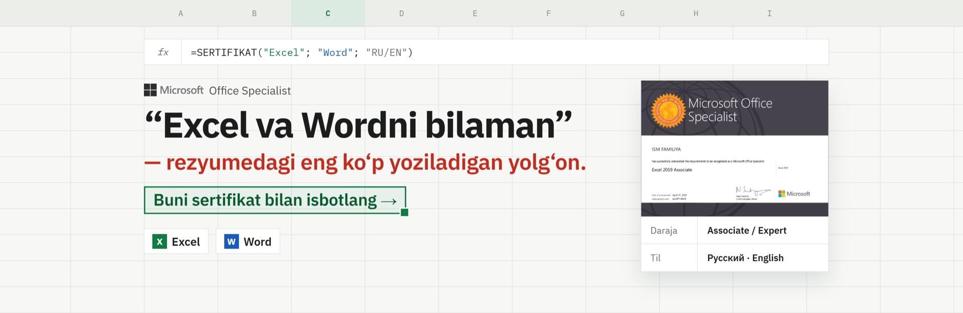 Microsoft Office Specialist